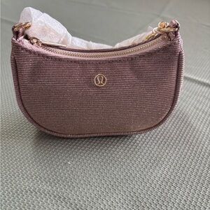 Lululemon Athletica Shimmering Pink Wristlet